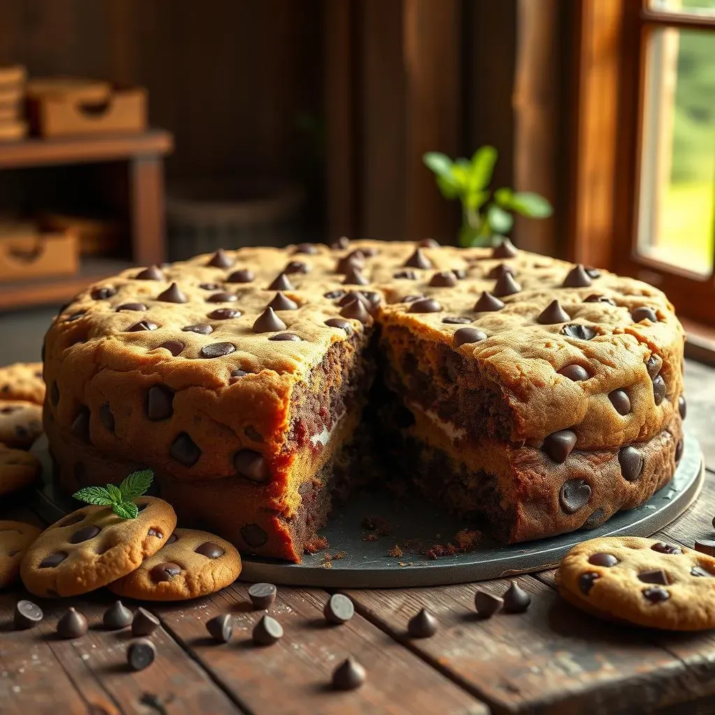 Ultimate Giant Chocolate Chip Cookie Cake Recipe for Parties!