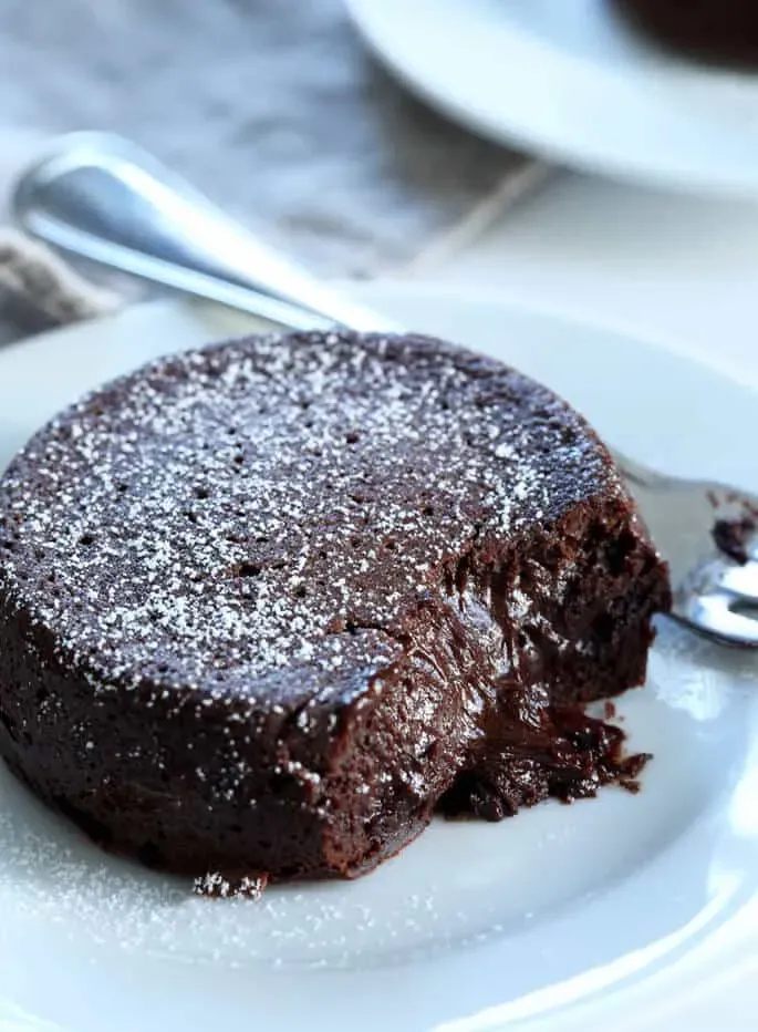 Decadent gluten free chocolate lava cake recipe (Easy)
