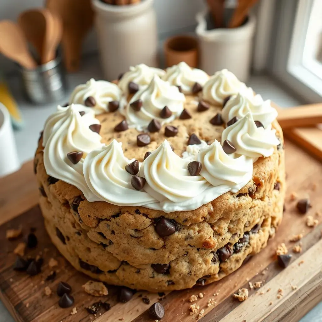 Ultimate Great American Cookie Company Chocolate Chip Cookie Cake Recipe