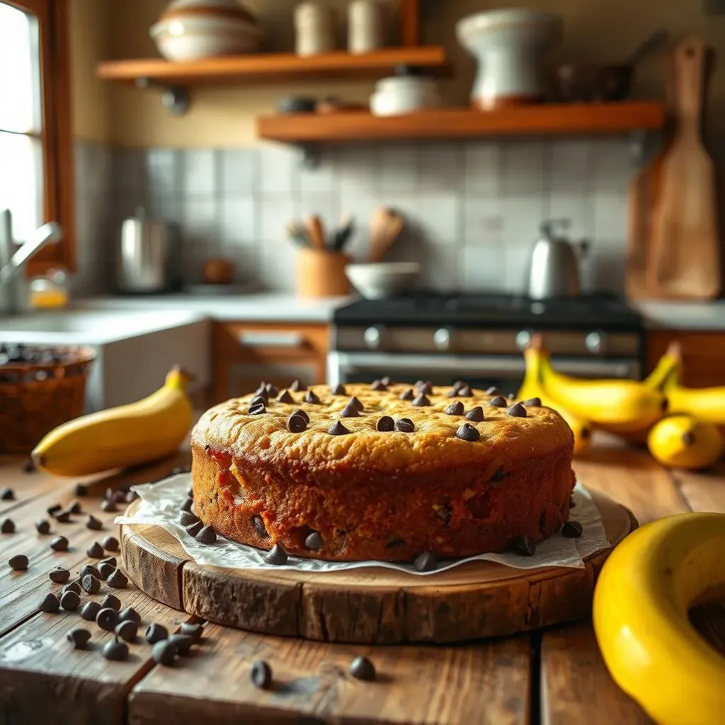 How to Make the Best Banana Chocolate Chip Cake