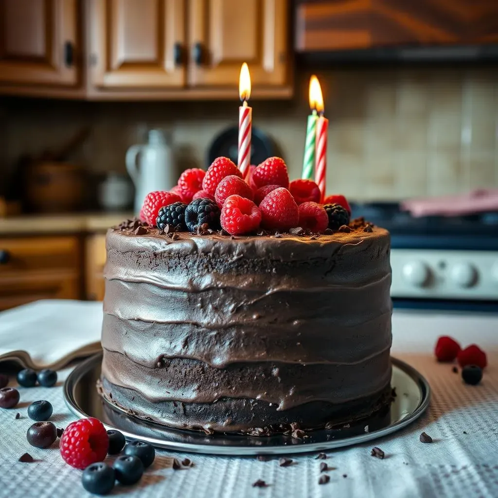 How to Make This Simple Chocolate Birthday Cake