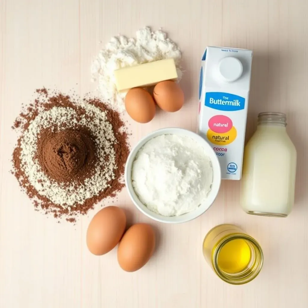 Ingredients for a Sturdy Chocolate Cake