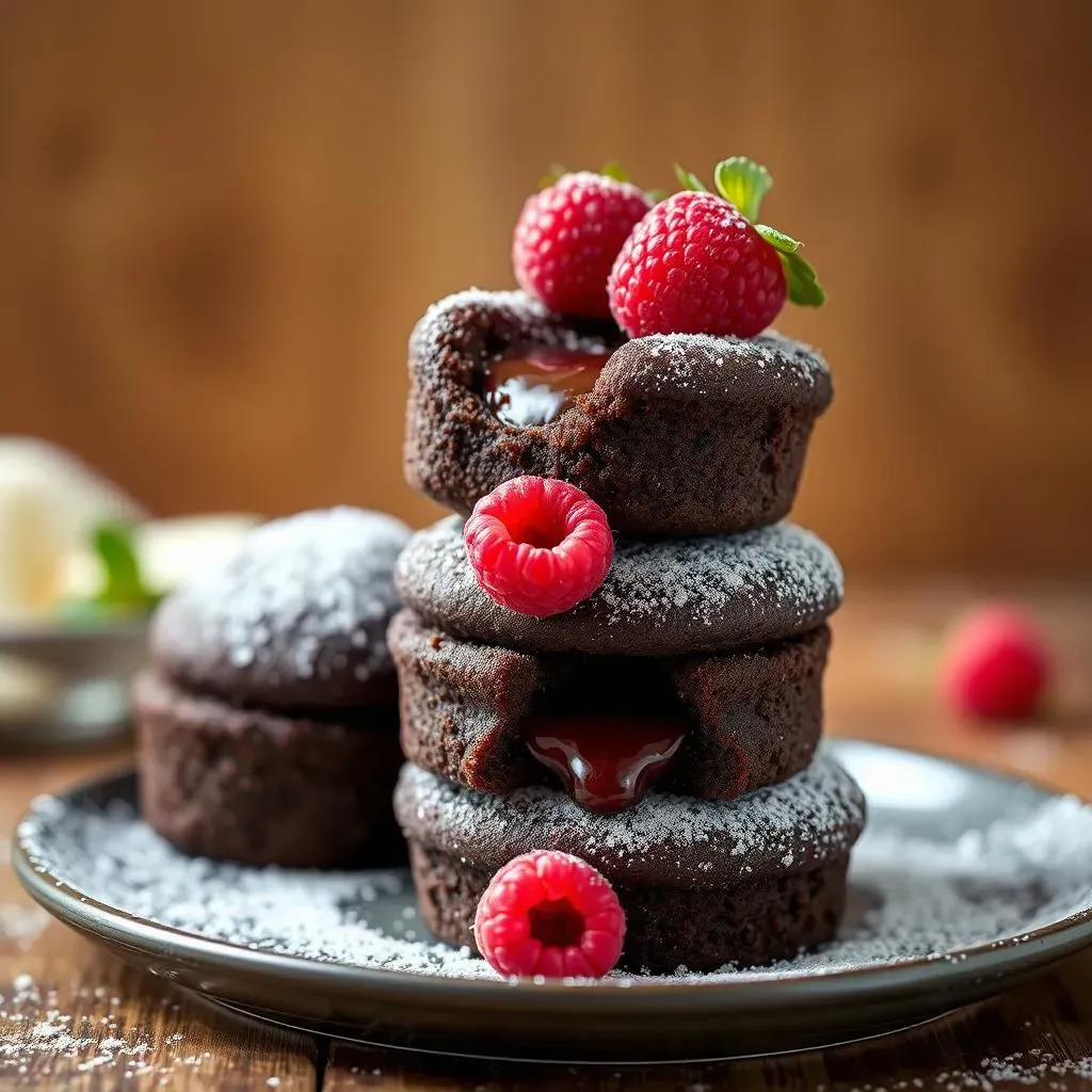 Ingredients for Perfect Mini Chocolate Lava Cakes