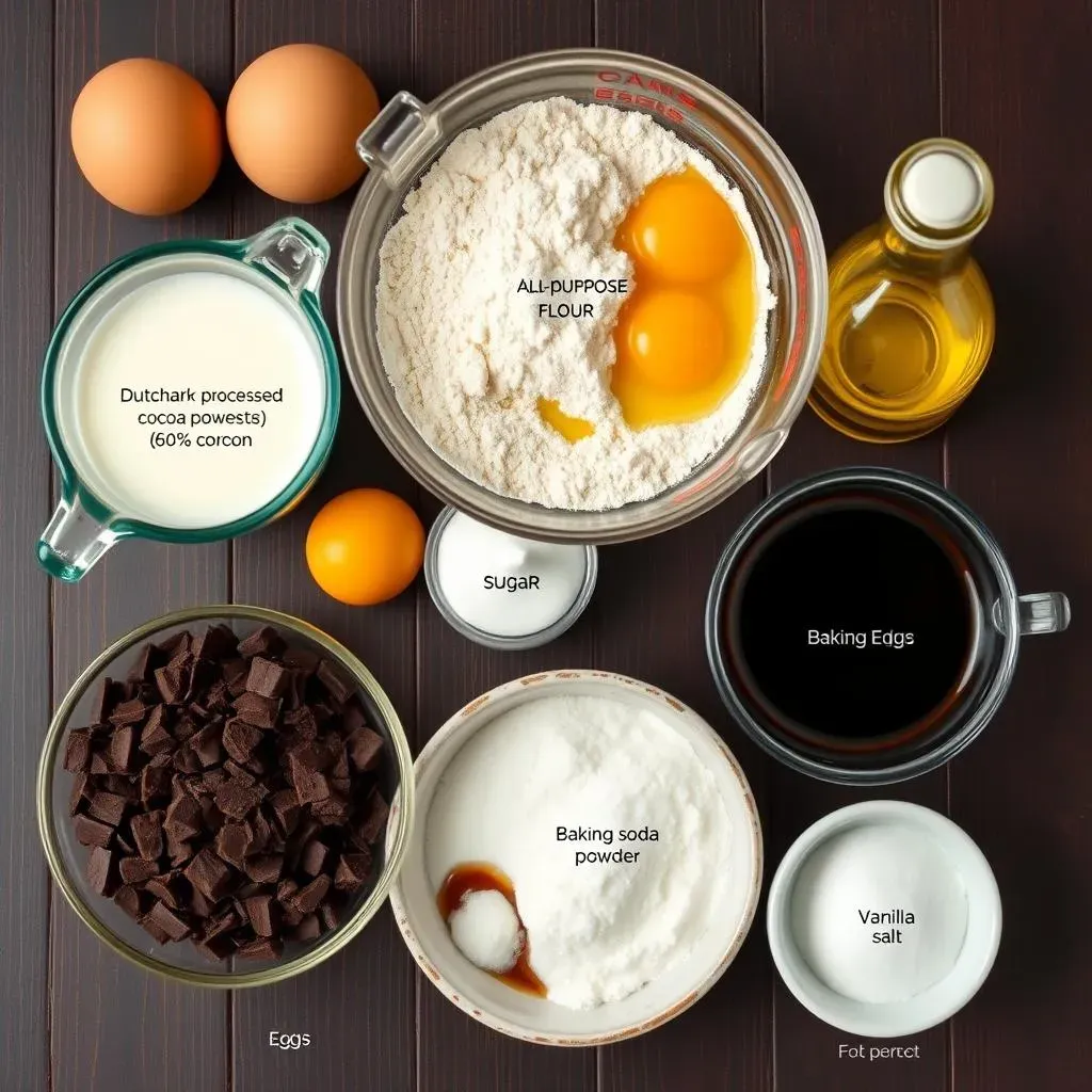Ingredients for the Best Chocolate Cake Recipe