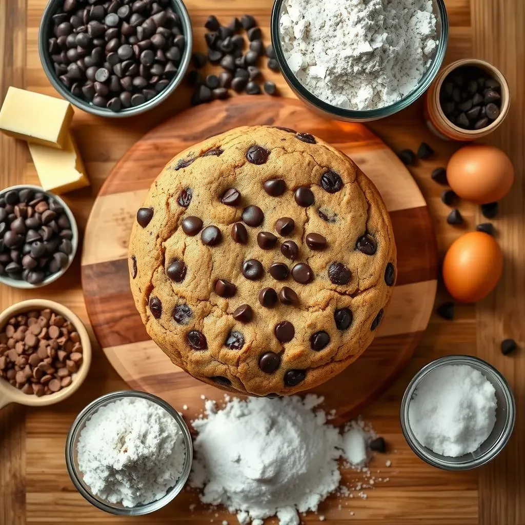Ingredients for the Perfect Nestle Chocolate Chip Cookie Cake