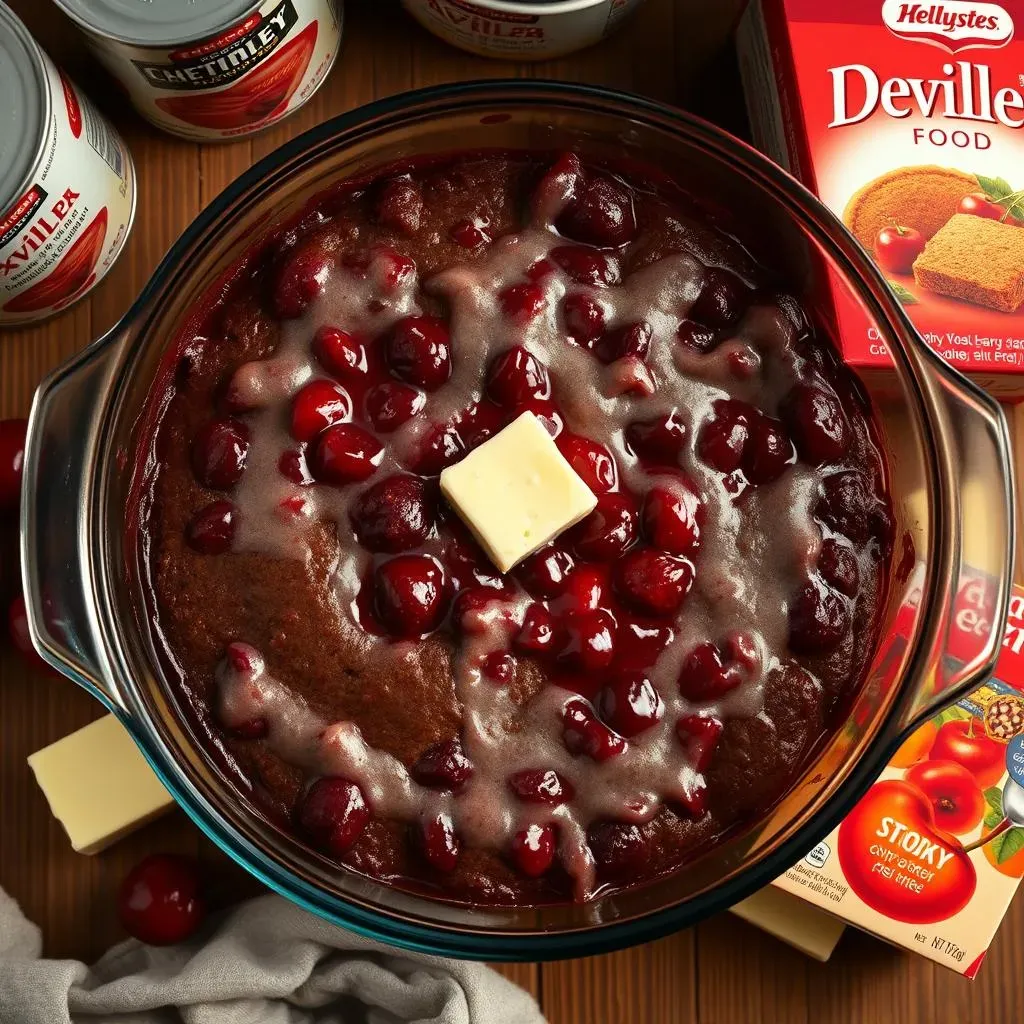 Ingredients for Your Dream Chocolate Cherry Dump Cake