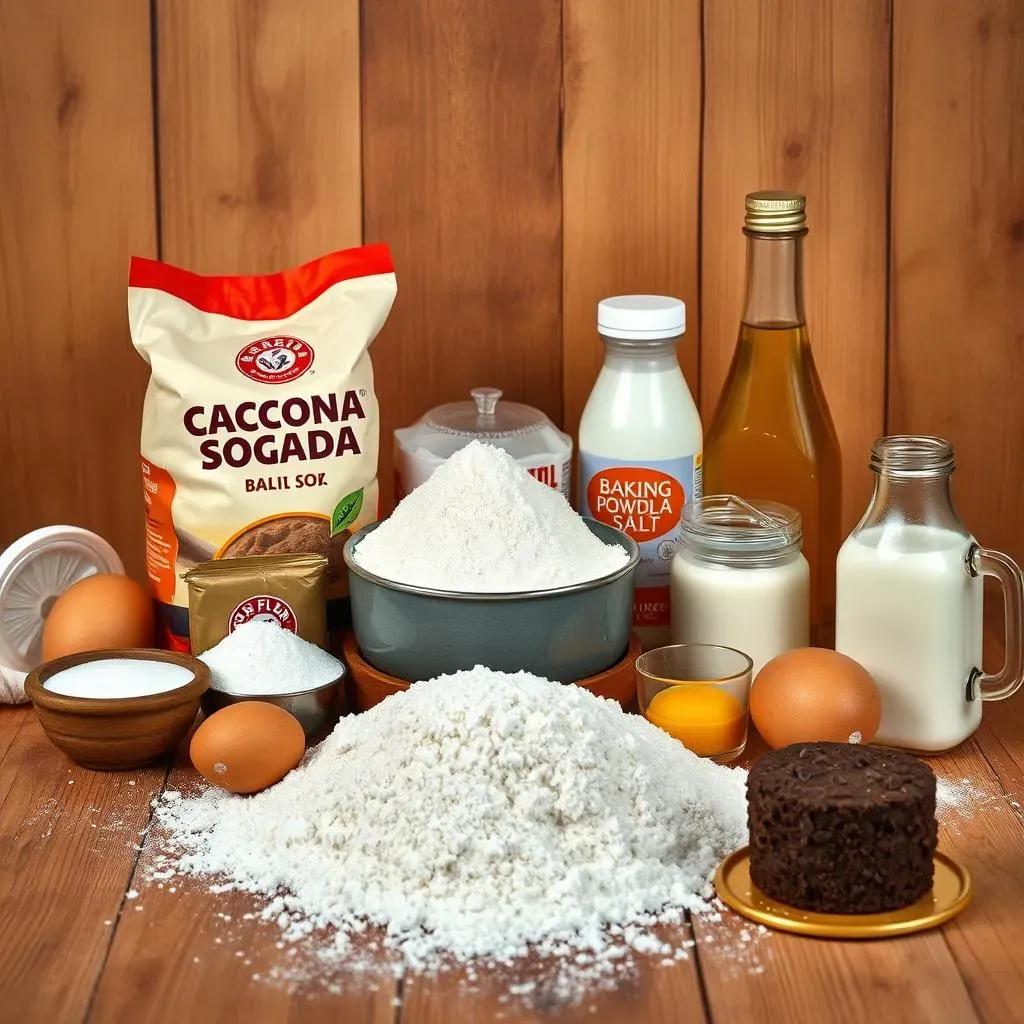 Ingredients for Your Very Simple Chocolate Cake