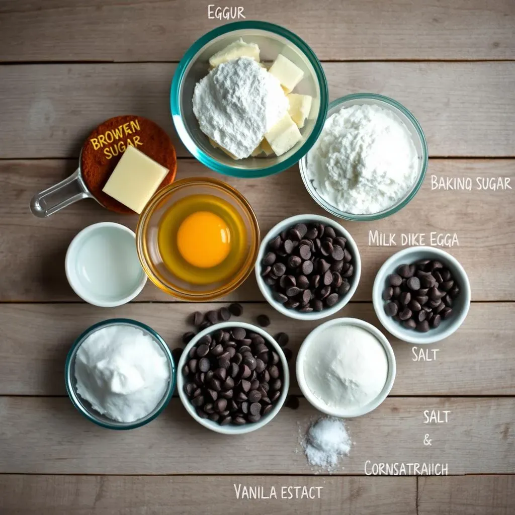 Ingredients You'll Need for Your Chocolate Cookie Cake