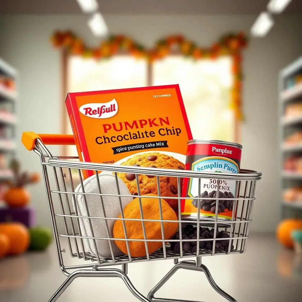 Ingredients: Your Pumpkin Chocolate Chip Cake Mix Cookie Shopping List