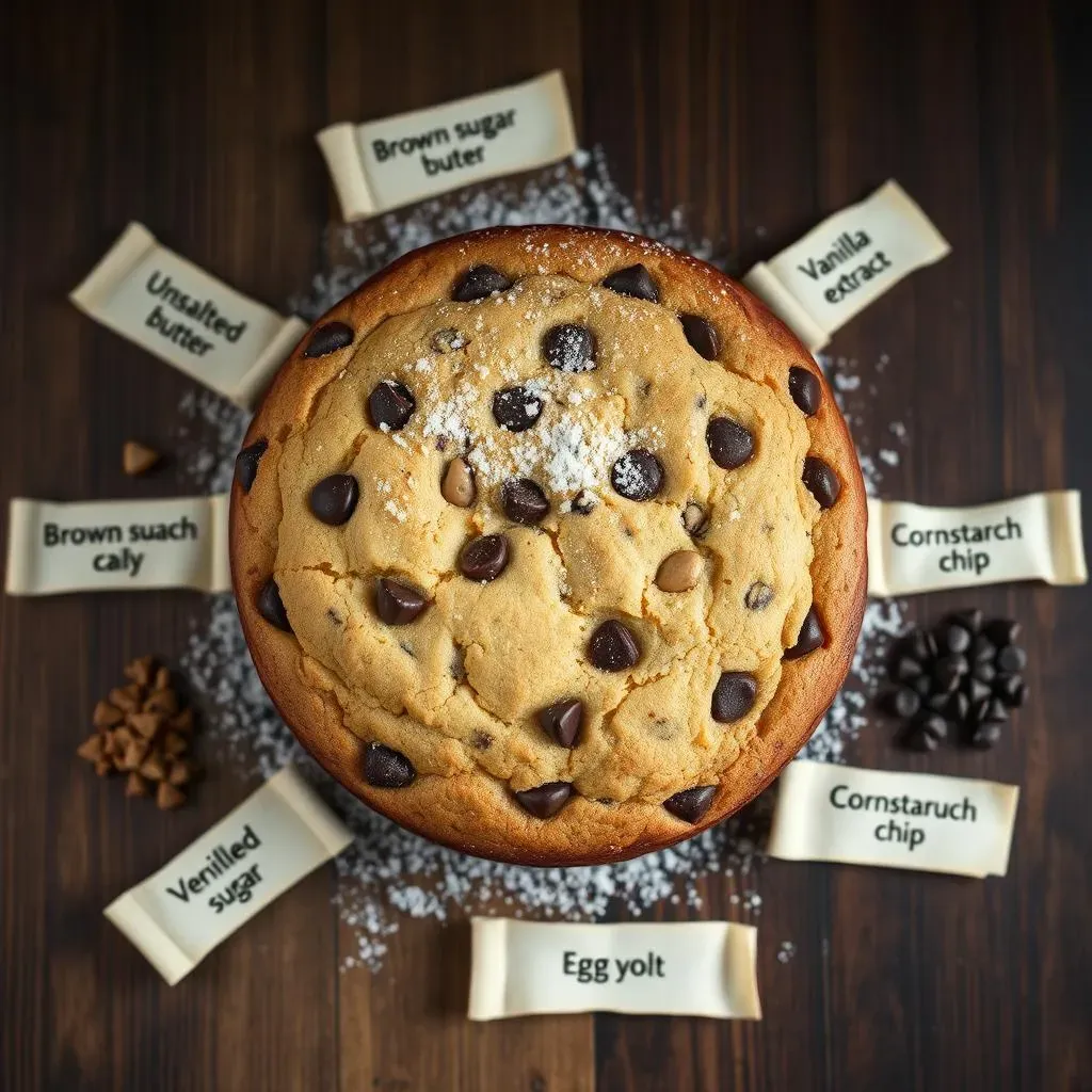 Key Ingredients for the Perfect Chocolate Chip Cookie Cake