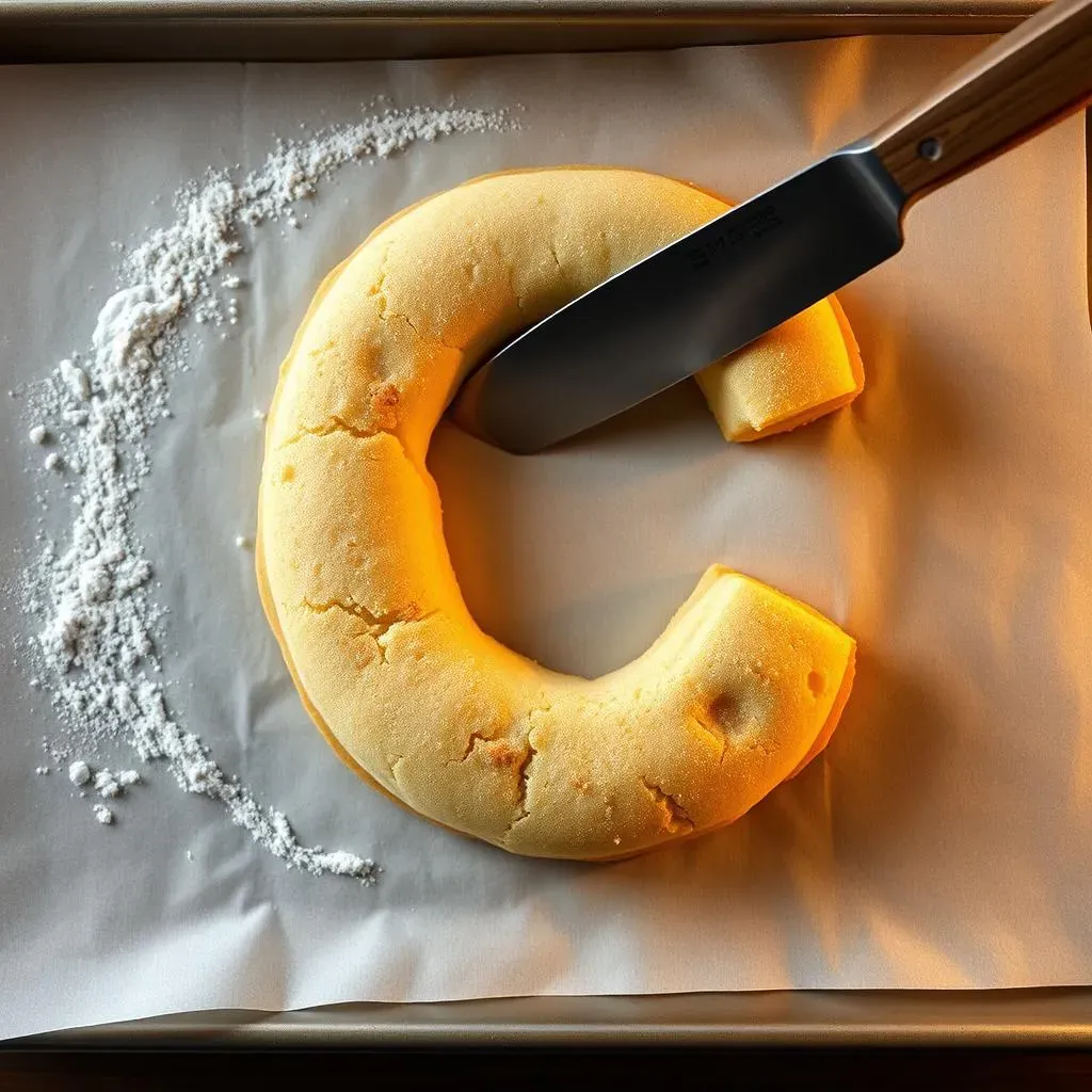 Letter Cookie Cake Recipe: StepbyStep Baking and Trimming