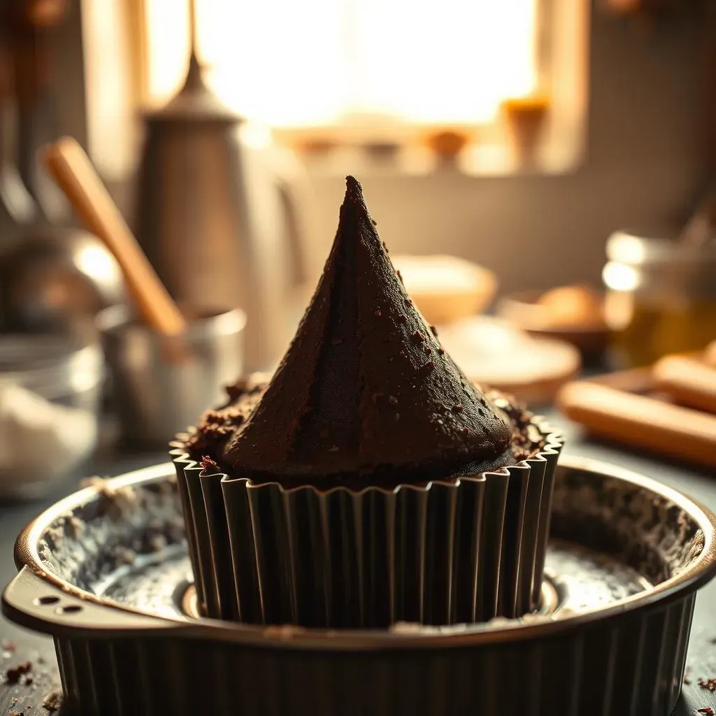 Making a Chocolate Cake Simple Recipe in One Bowl