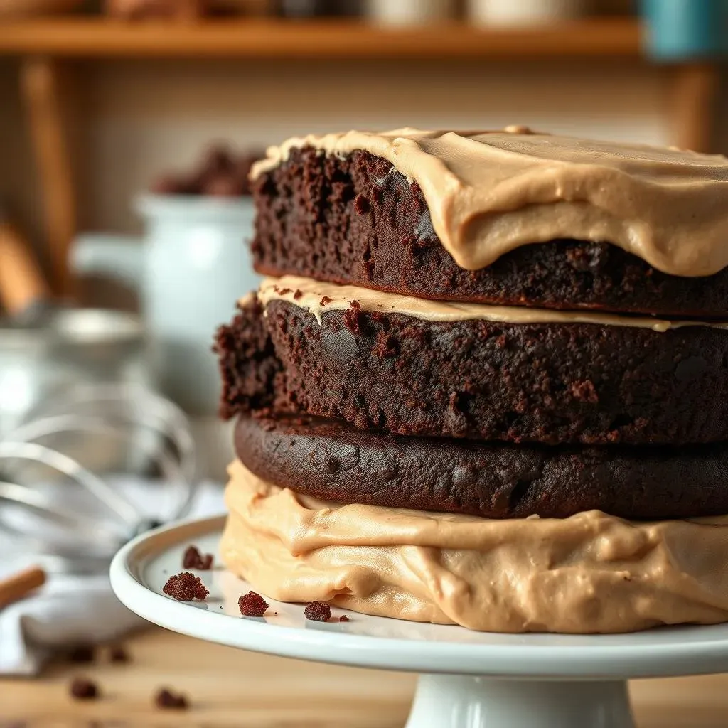 Making the Chocolate Cake