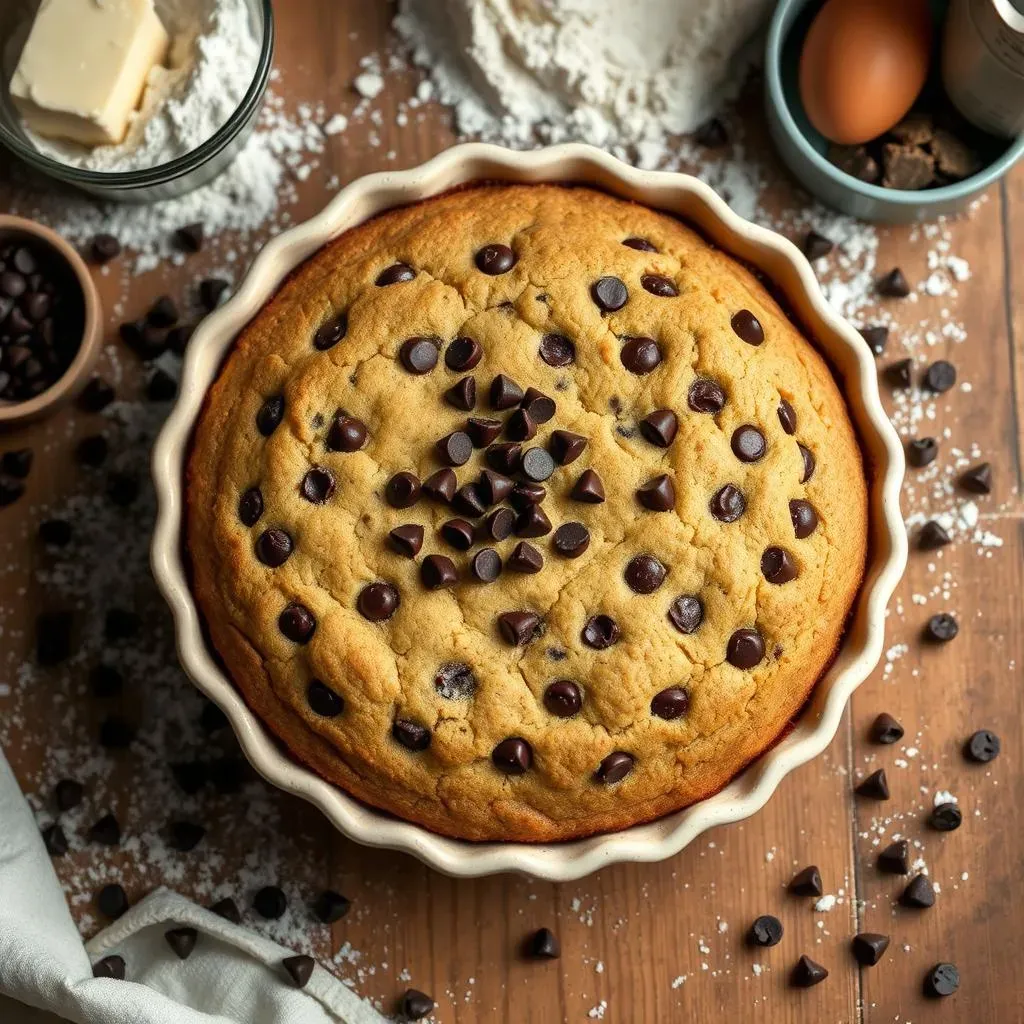Making the Perfect Chocolate Chip Cookie Cake: StepbyStep