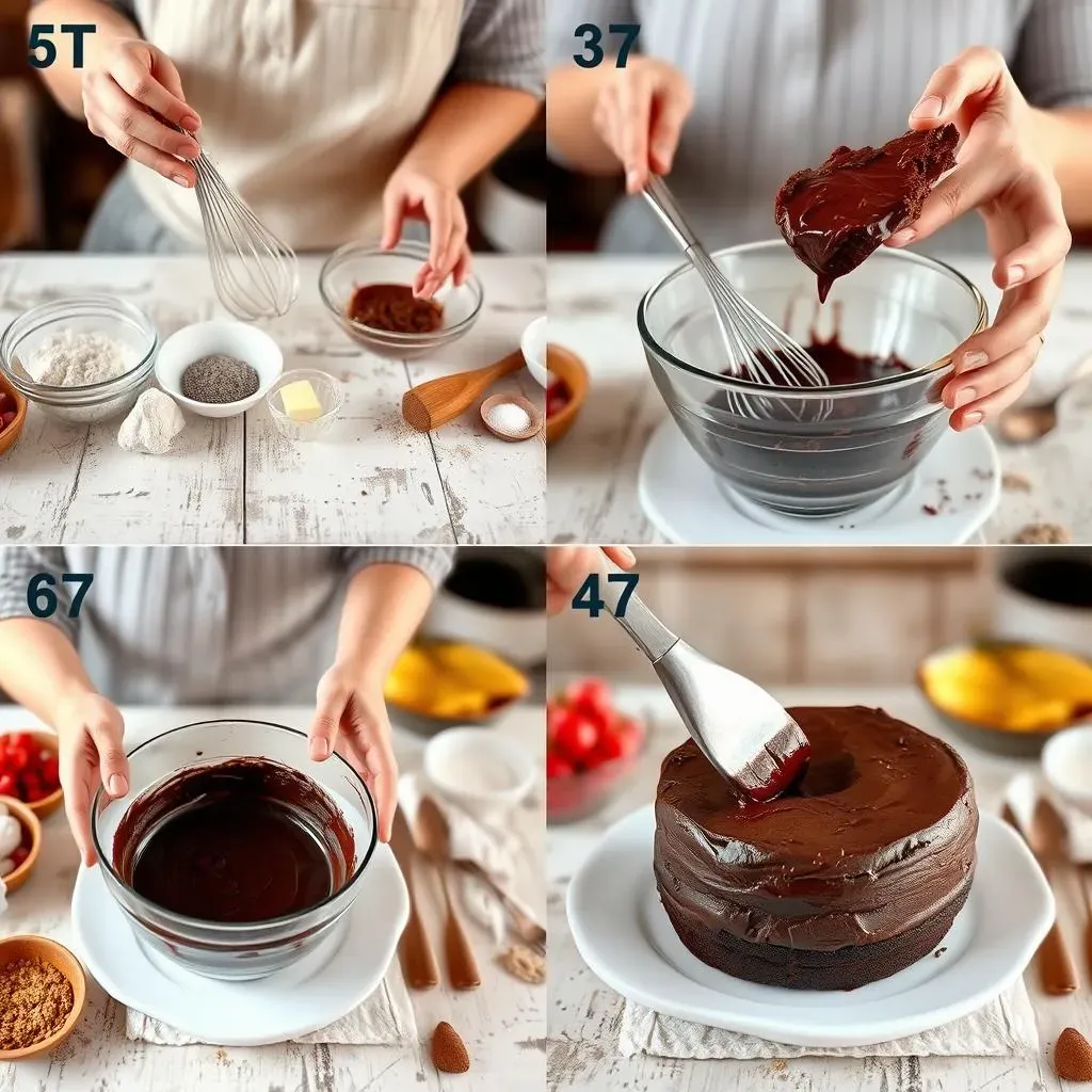 Making Your Quick and Simple Chocolate Cake: Step by Step