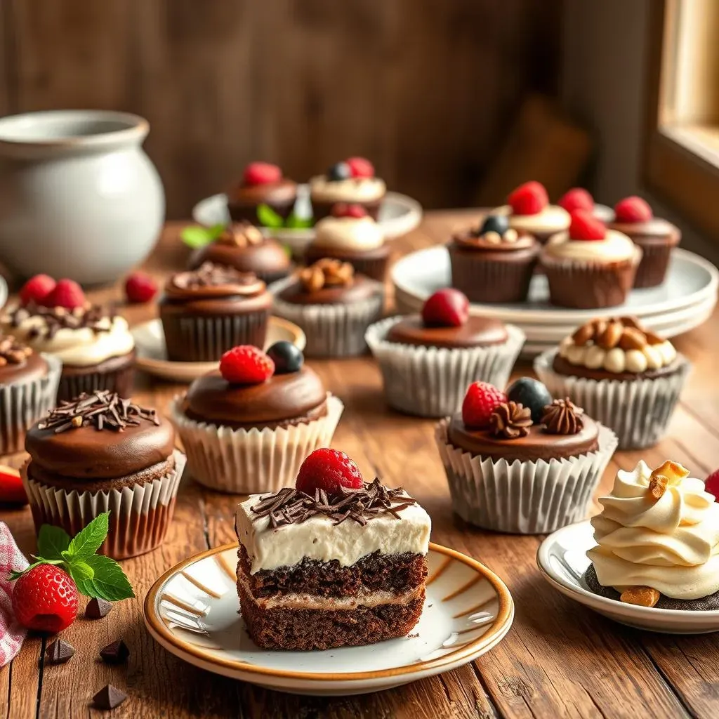 Mini Chocolate Cakes Variations: GlutenFree and Vegan Options