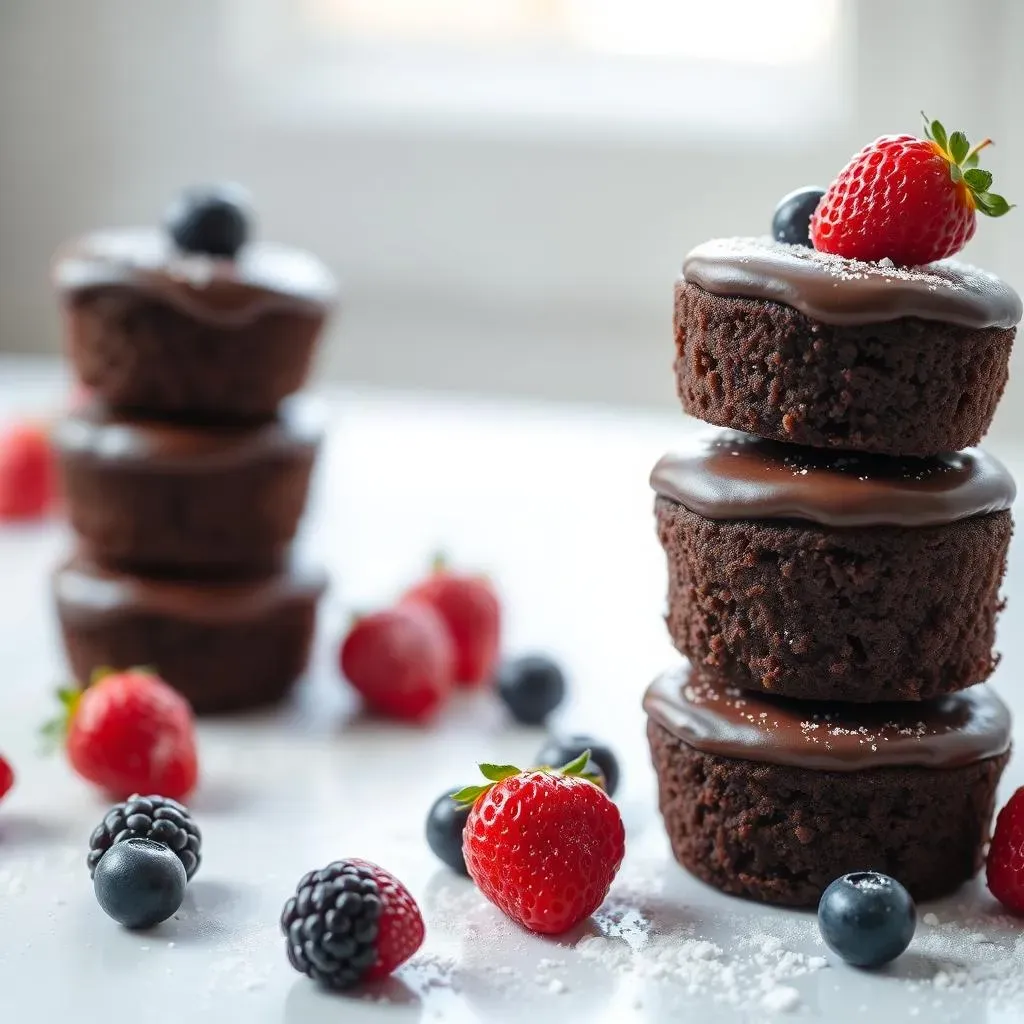 Ultimate Mini Chocolate Cakes with Ganache & Raspberries