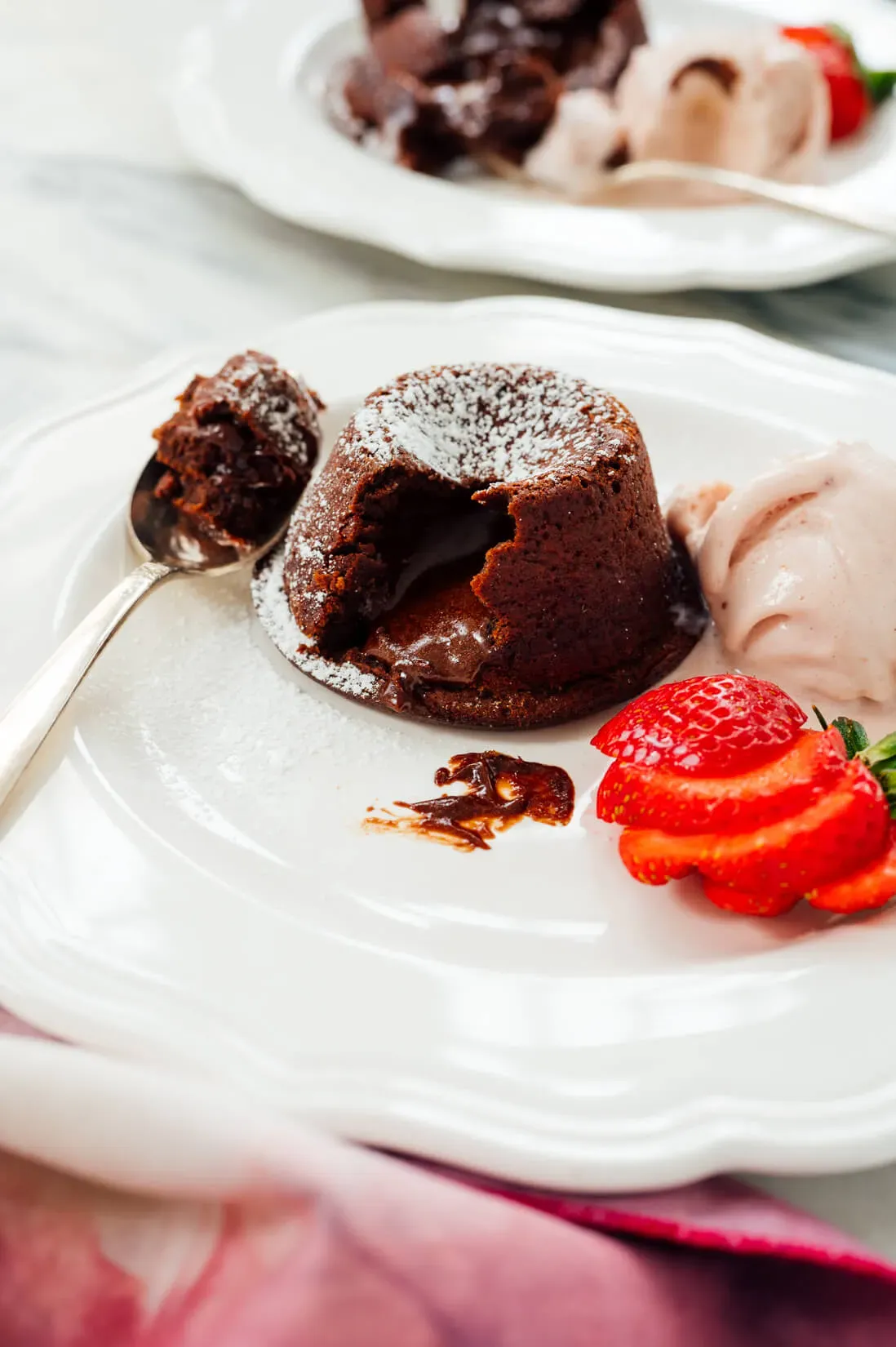 Ultimate mini chocolate molten lava cake recipe for two