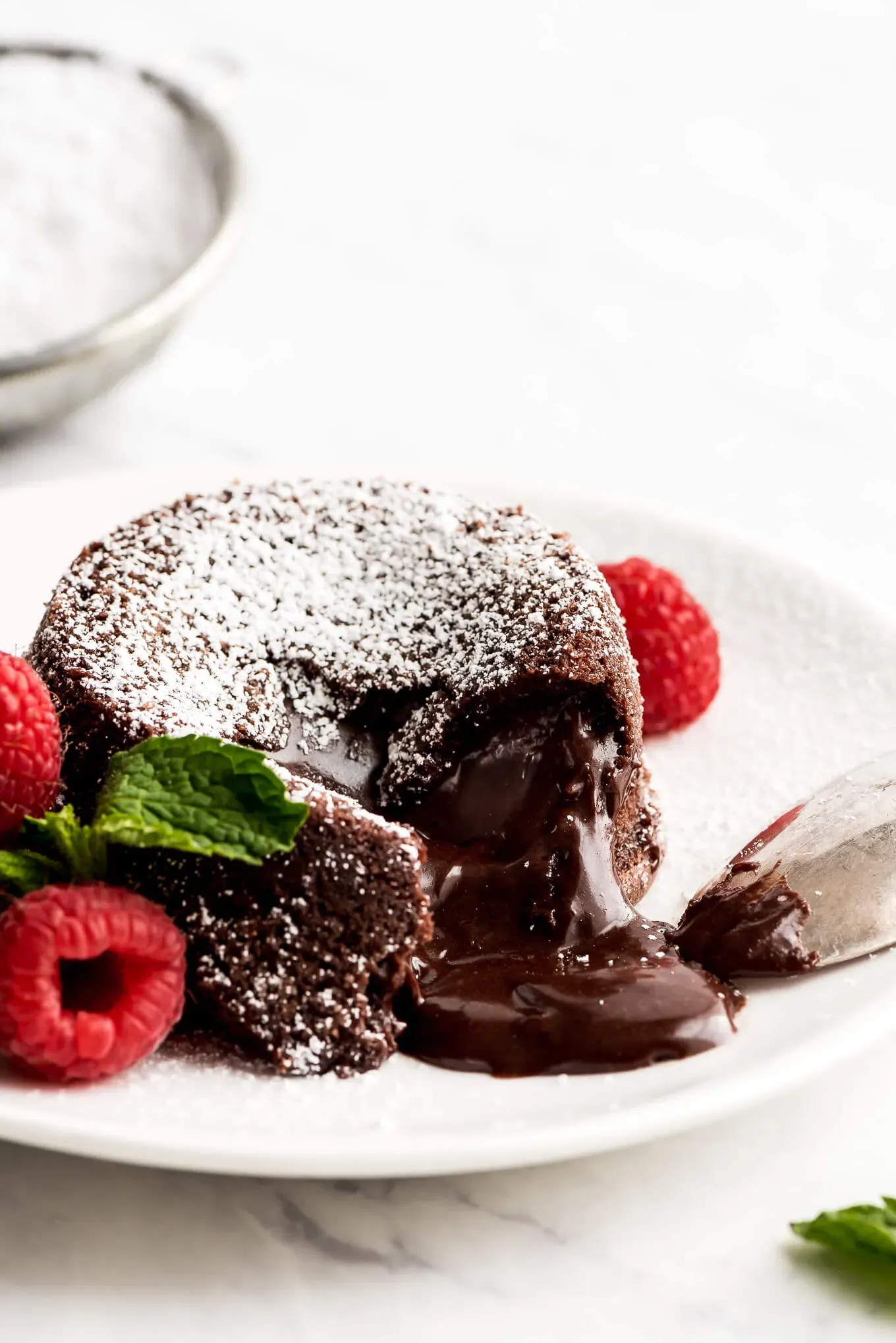 Quick molten lava cake recipe for two, Simply Perfect