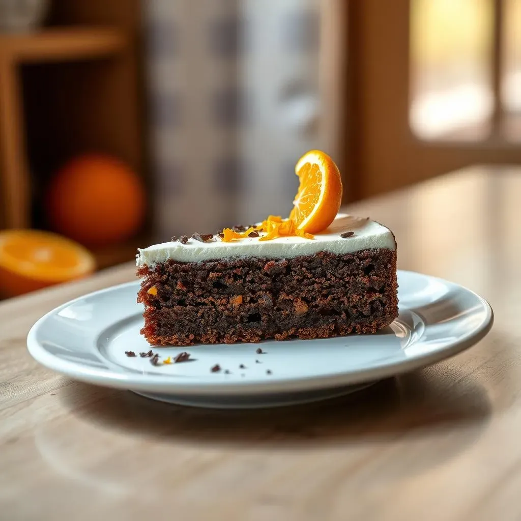 Nutrition Information for Orange Chocolate Cake