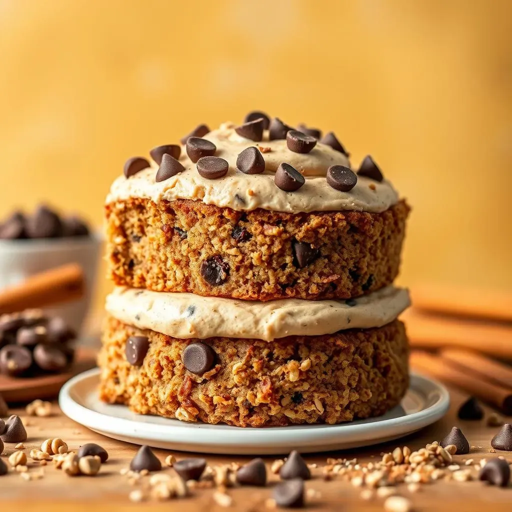 Ultimate Oatmeal Chocolate Chip Cookie Cake Recipe