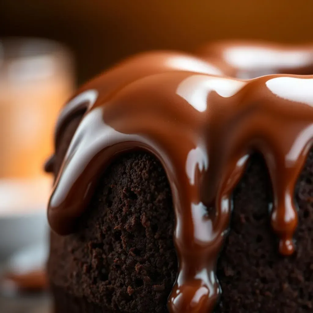 Perfecting the Glaze: The Crowning Touch to Your Chocolate Kahlua Cake