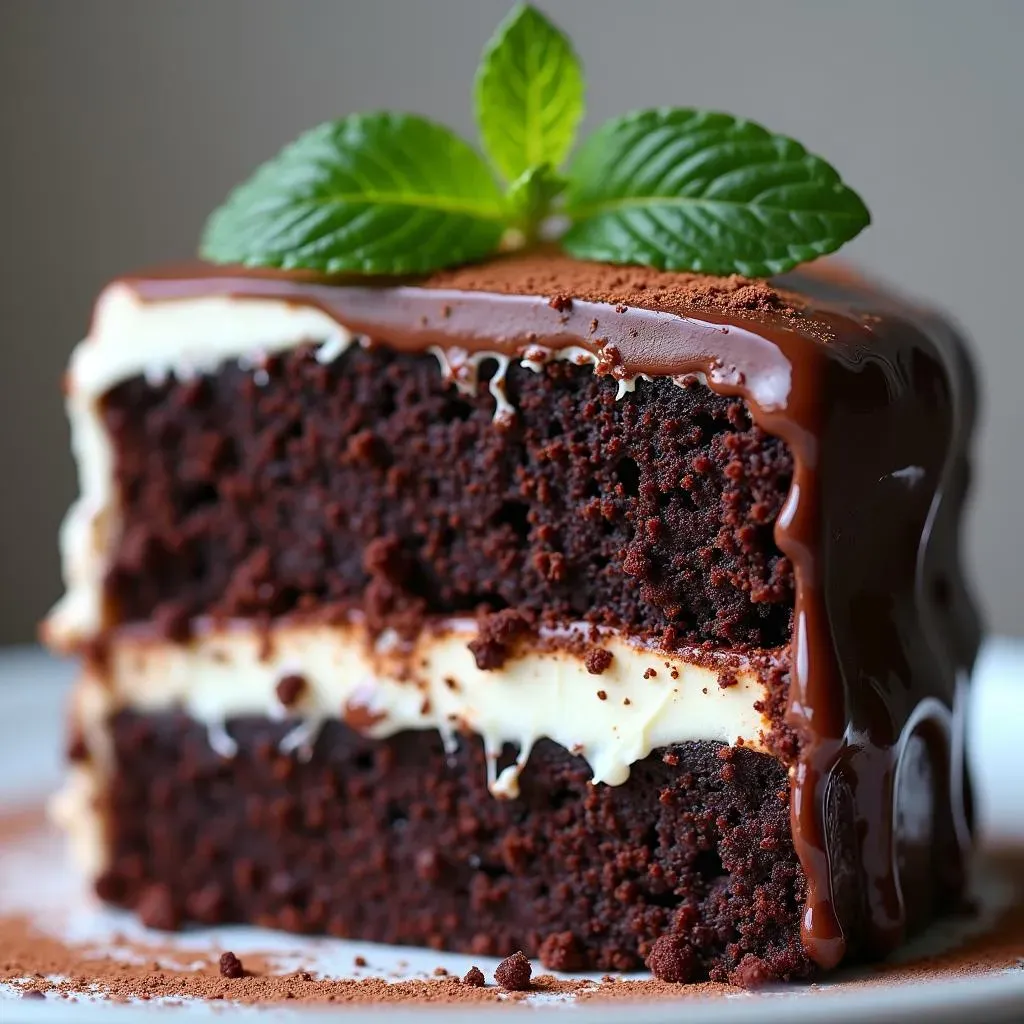 Perfecting the Peppermint Cream Frosting & Chocolate Ganache