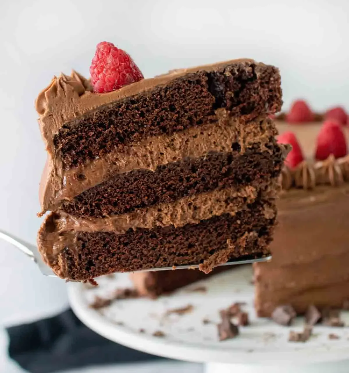 Putting It All Together: Assembling and Finishing Your Chocolate Cake with Chocolate Mousse
