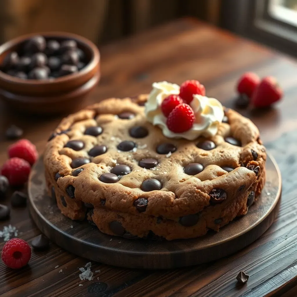Ultimate Quick Chocolate Chip Cookie Cake Recipe