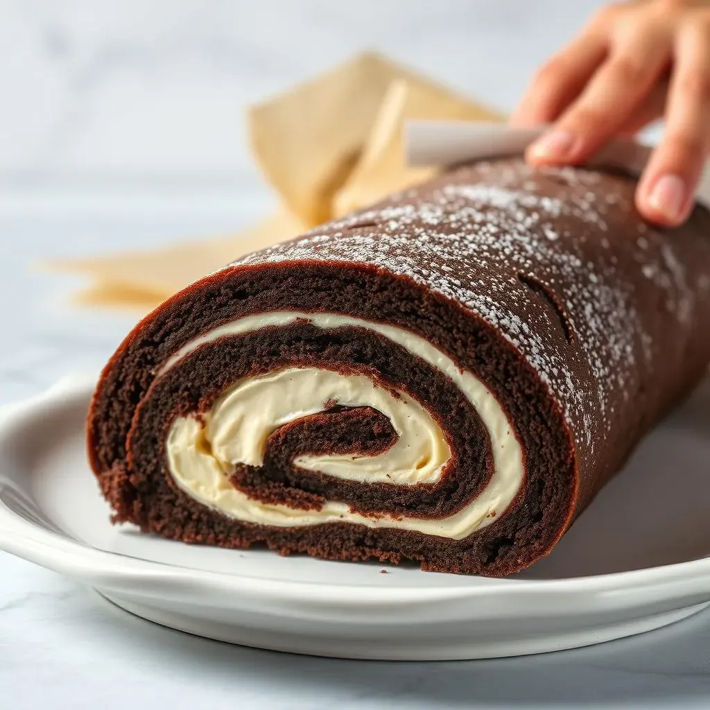 Secrets to a CrackFree Chocolate Cake Roll