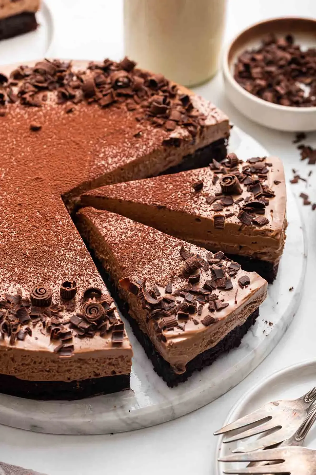 Serving and Enjoying Your 6 Inch Chocolate Mousse Cake