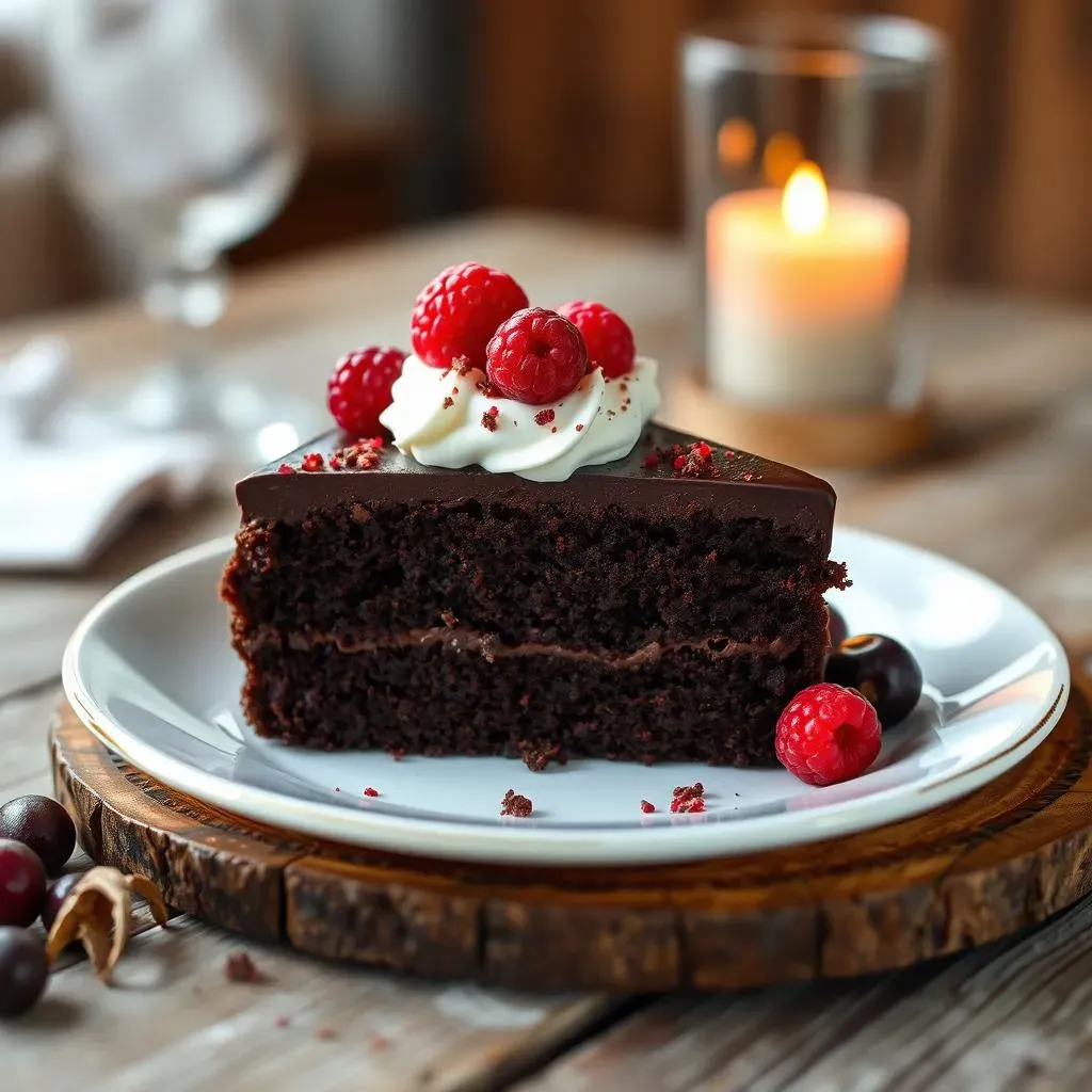 Serving and Enjoying Your Easy Chocolate Cake