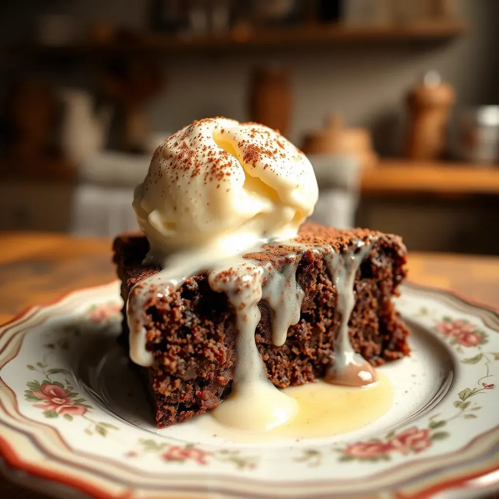 Serving and Storing Your Delicious Chocolate Pudding Cake