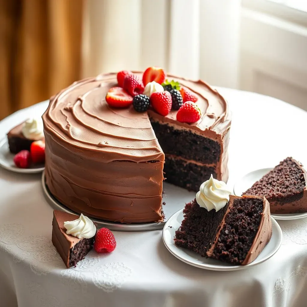 Serving and Storing Your MilkFree Chocolate Cake