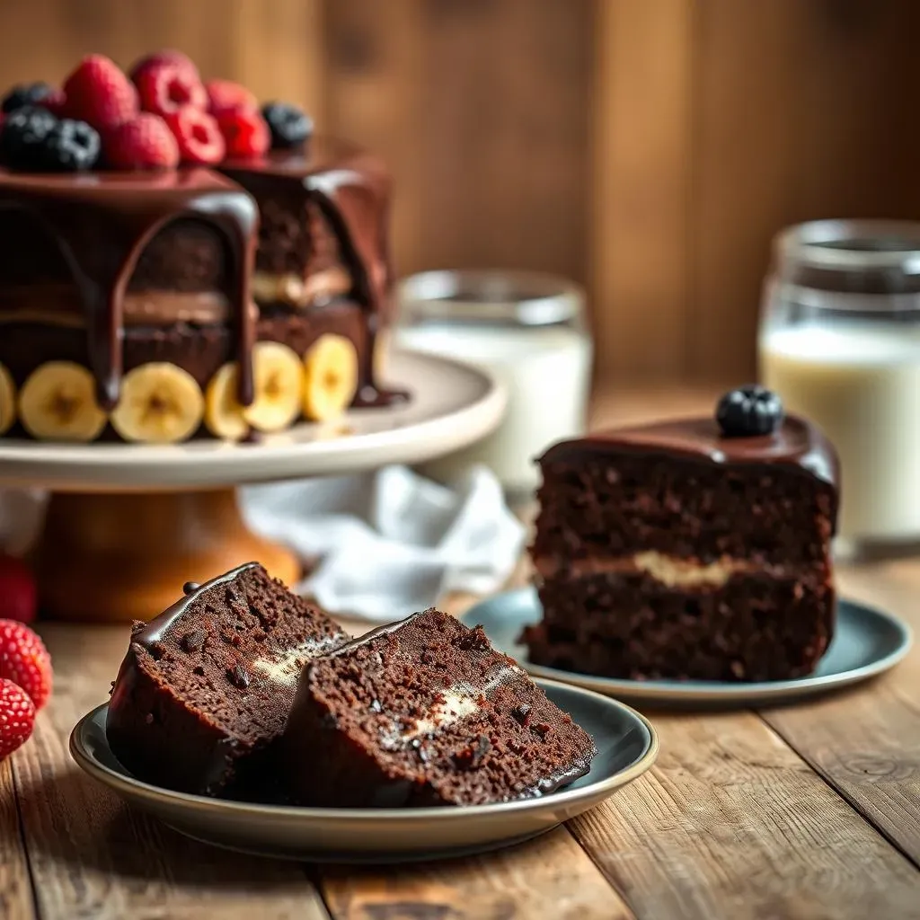 Serving and Storing Your Perfect Chocolate Banana Cake