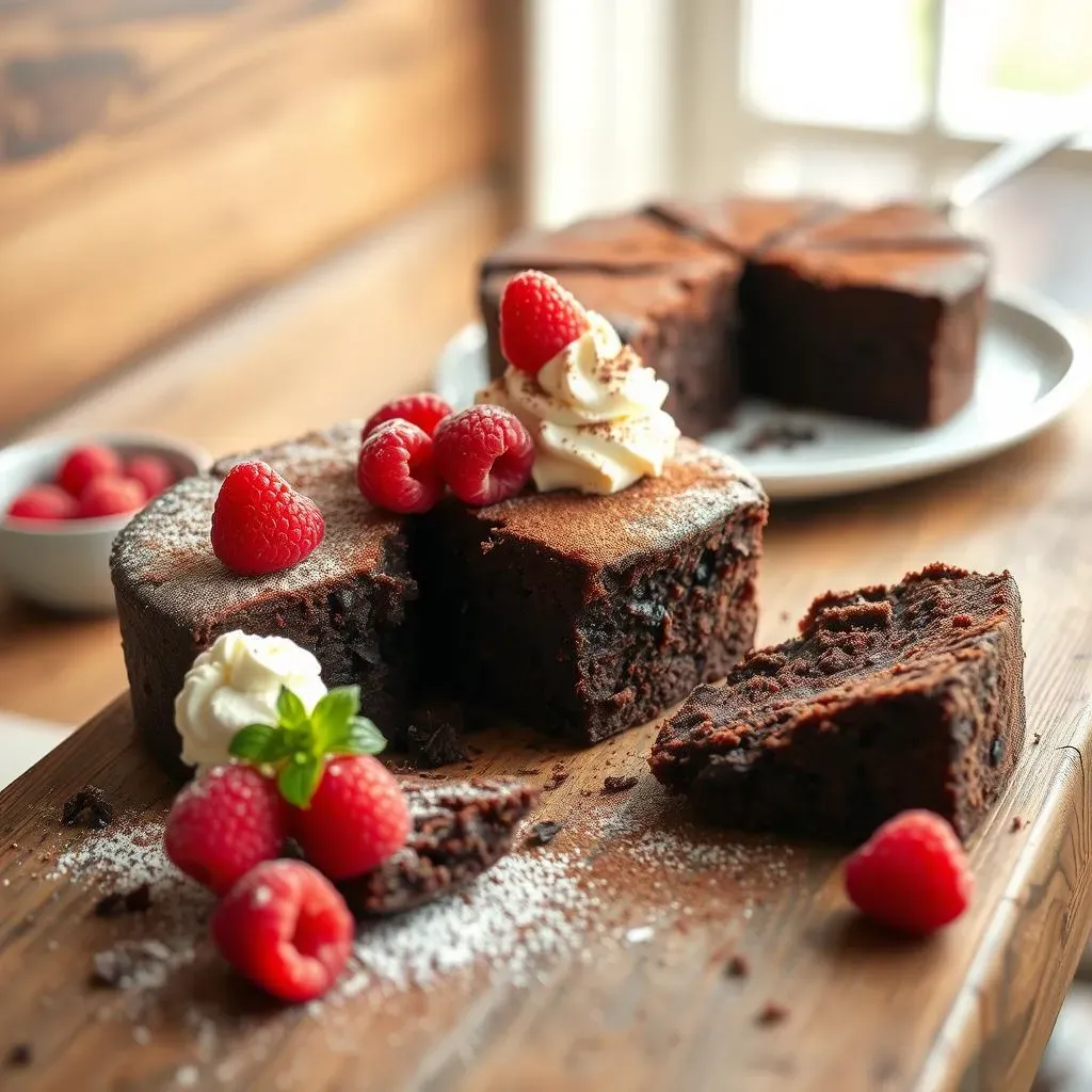 Serving and Storing Your Simple Gooey Chocolate Cake: Tips and Tricks