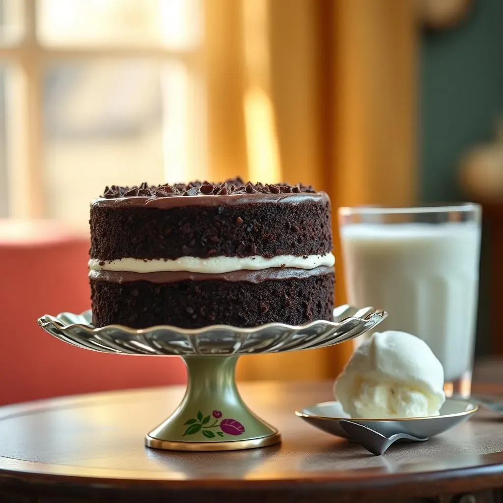 Serving and Storing Your Two Layer Chocolate Cake