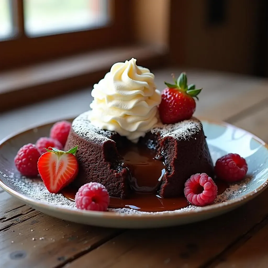 Serving and Variations for Your Simple Molten Chocolate Cake