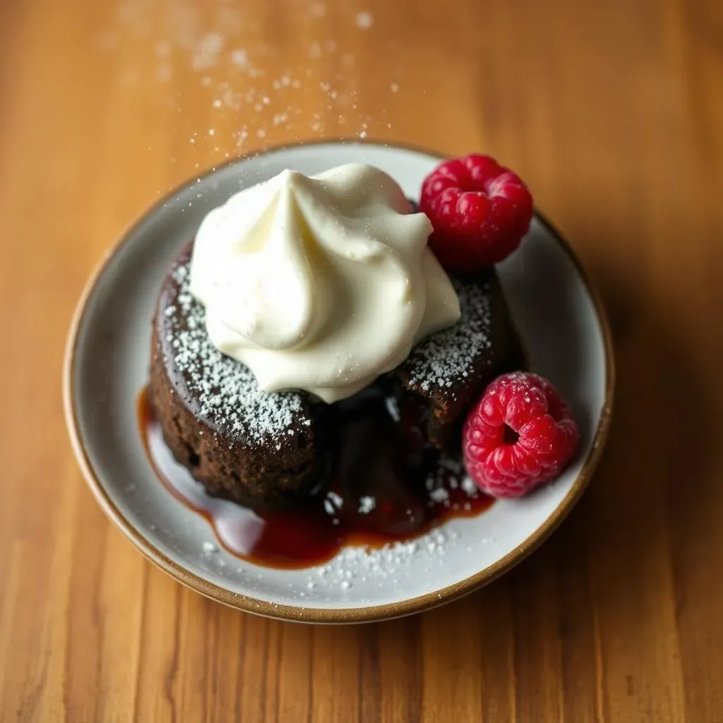 Serving Suggestions for Mini Chocolate Lava Cakes