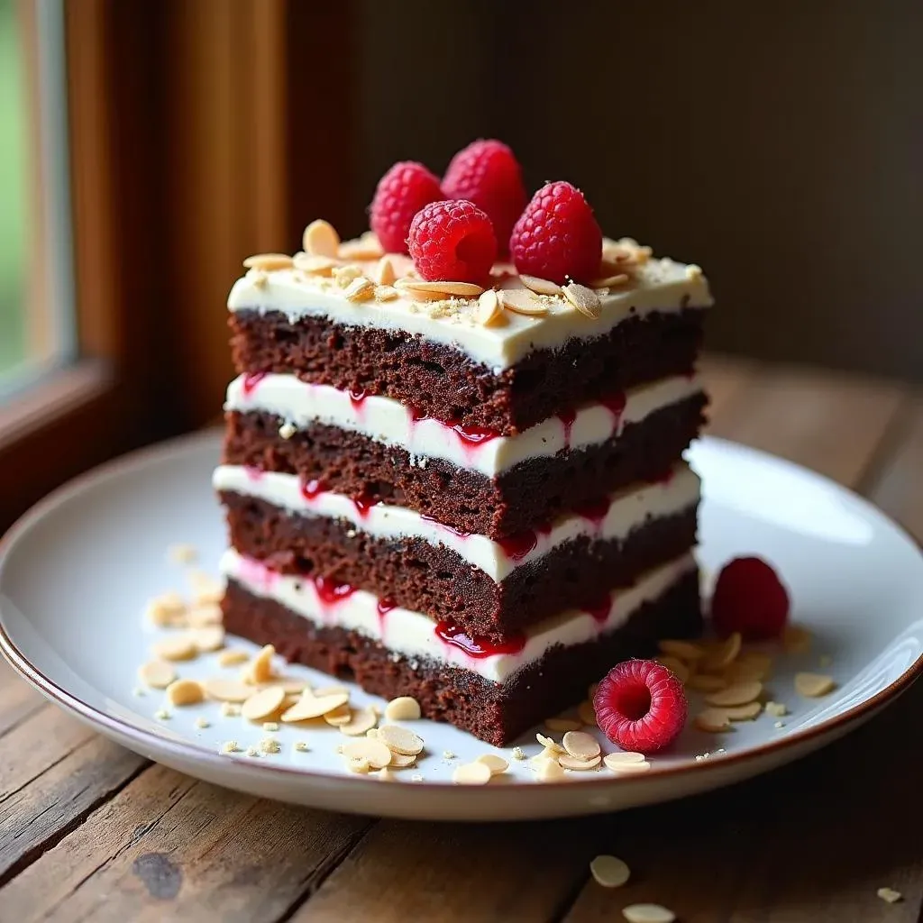 Serving, Topping and Storing Your Chocolate Almond Cake