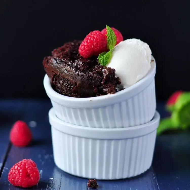 Serving Your Slow Cooker Chocolate Lava Cake Masterpiece