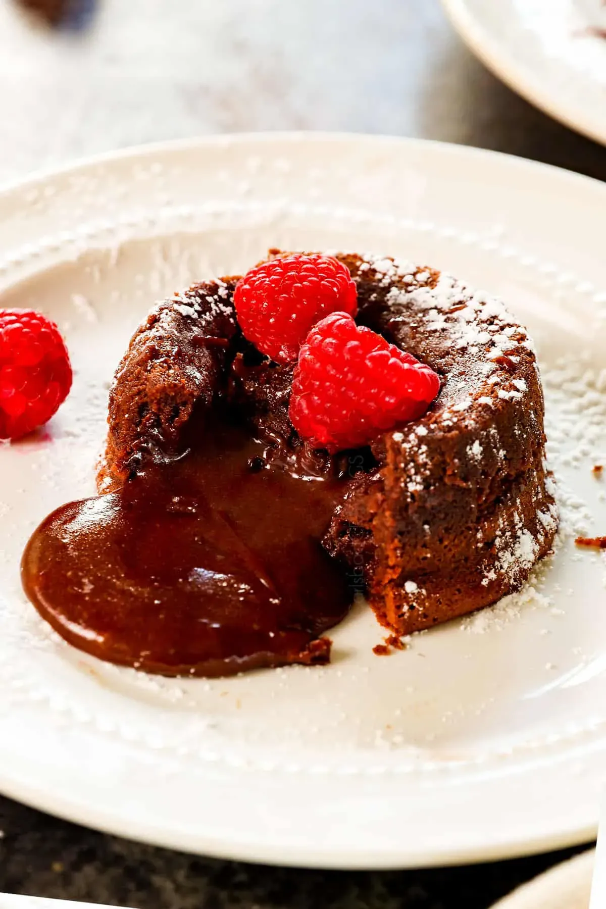 Serving Your Warm German Chocolate Lava Cake Creations