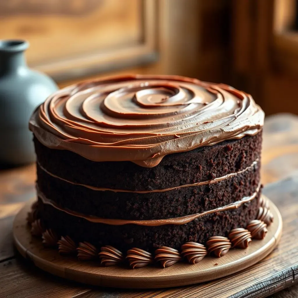 Silky Chocolate Buttercream: The Perfect Layer Chocolate Cake