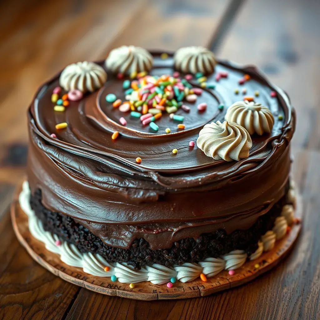 Ultimate Simple Chocolate Cake Decorating