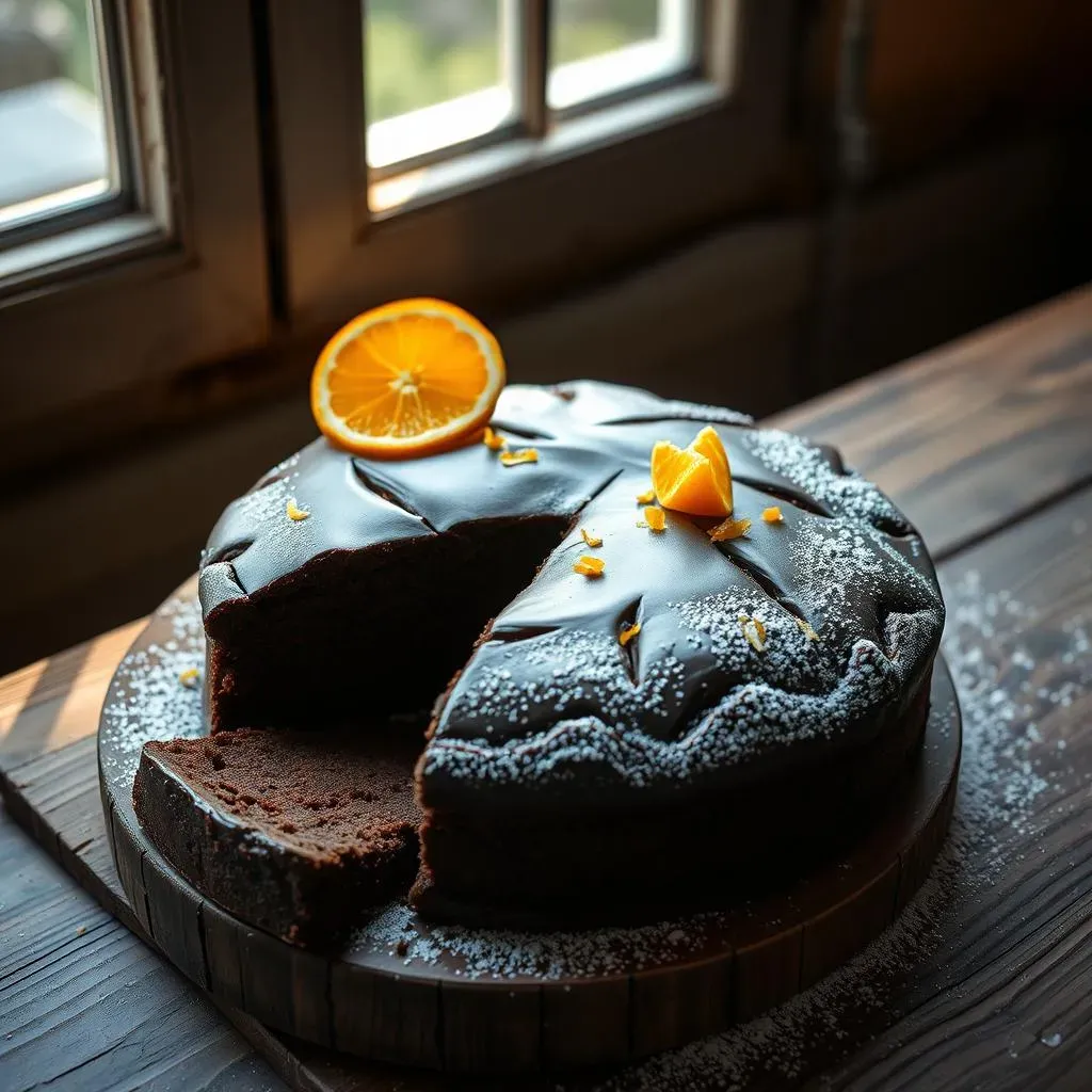 Simple Ingredients for a Delicious Orange Chocolate Cake