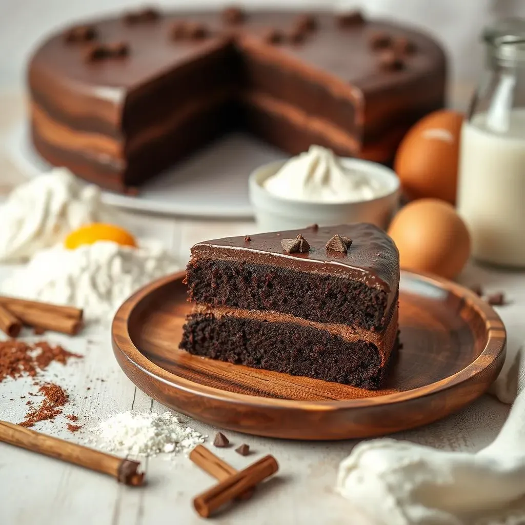 Simple Ingredients for the Easiest Chocolate Cake