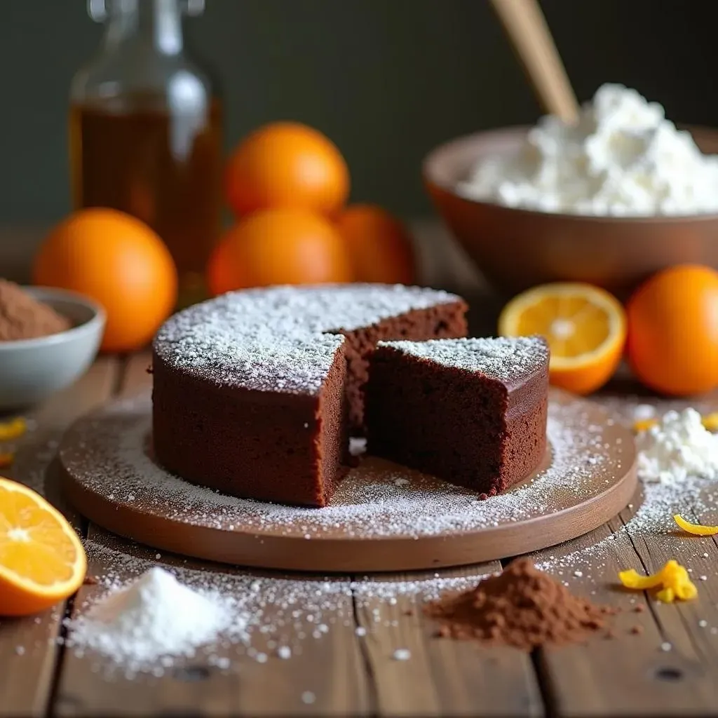 Simple Ingredients for Your Chocolate Orange Cake