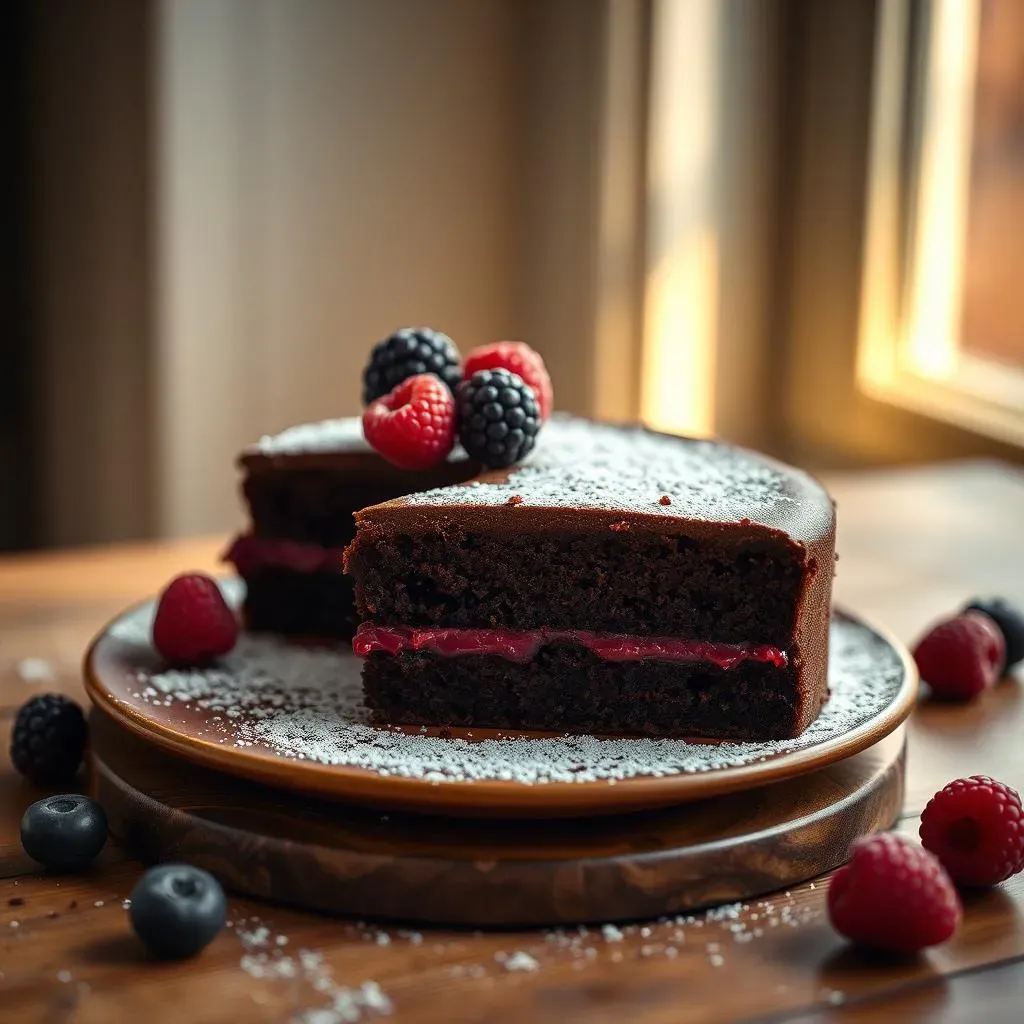 Simple Steps for a 4Ingredient Chocolate Cake