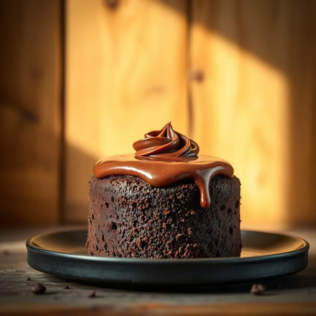 Amazing Small Simple Chocolate Cake Recipe for 4