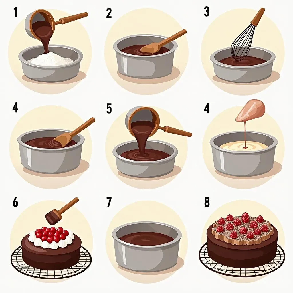 StepbyStep Baking Instructions for the Best Chocolate Cake Recipe